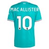 Liverpool Mac Allister 10 Tredjedrakt 2025-26 Kortermet Liverpool Mac Allister 10 Tredjedrakt 2025-26 Kortermet